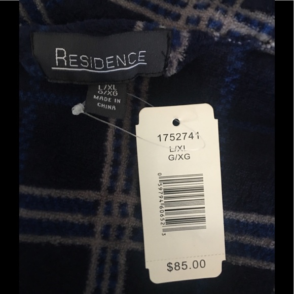 NWT Residence Full Length Unisex Plush Bath Robe. Size L/XL. - Picture 4 of 6